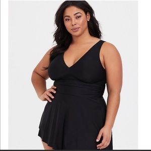 Torrid Wireless Swim Dress
